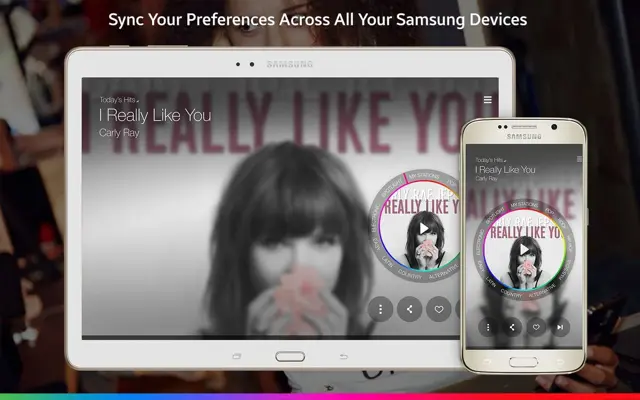 Samsung Milk Music android App screenshot 1